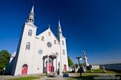 Travel photography:Cap Sainte Famille church , Canada