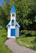 Travel photography:Small chapel of Saint Marthe in Cap de la Madeleine , Canada