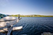 Travel photography:Saint Lawrence river living in Quebec, Canada