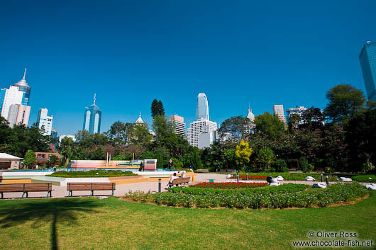 Hong Kong botanical garden 