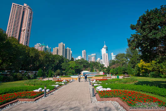 Hong Kong botanical garden 