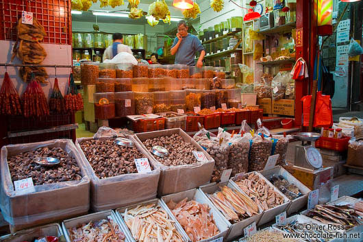 Food stall in Hong Kong