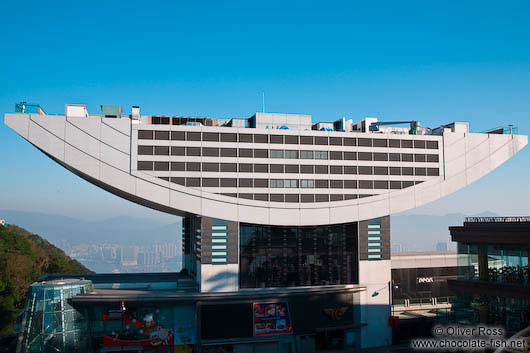 Building at ´The Peak´ in Hong Kong