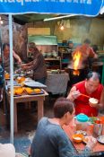 Travel photography:Hong Kong food stall , China