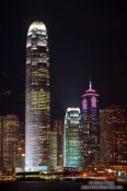 Travel photography:Hong Kong skyline by night , China
