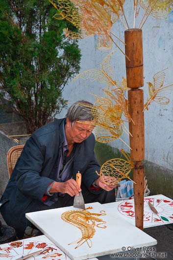 Making artistic candy in Dali