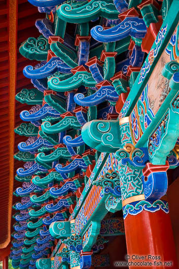 Kunming Yuantong temple detail