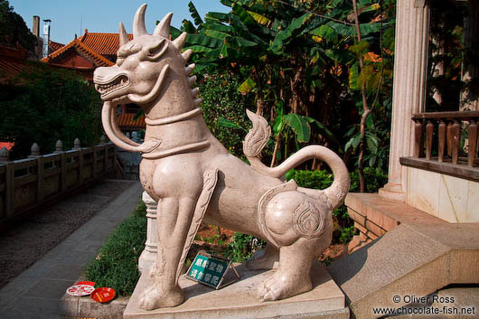 Yuantong temple guardian in Kunming