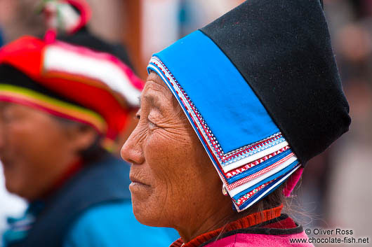 Naxi woman in Lijiang