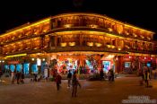 Travel photography:Dali old town by night , China