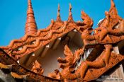 Travel photography:Kunming Yuantong temple rood detail, China