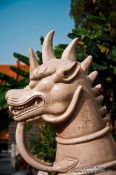 Travel photography:Yuantong temple guardian in Kunming, China