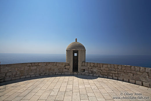 View from the city walls in Dubrovnik