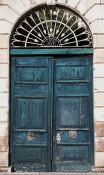 Travel photography:Dubrovnik door, Croatia