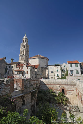 Diocletian`s Palace in Split