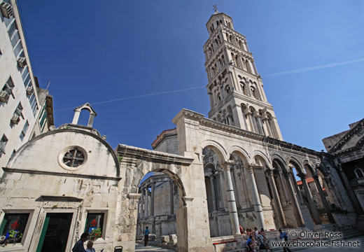 Diocletian`s Palace in Split