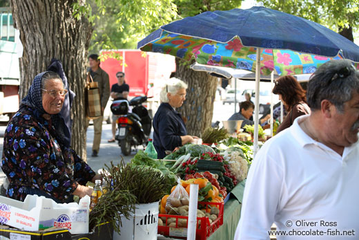 Market in Trogir