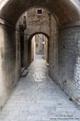 Travel photography:Street in Rab, Croatia