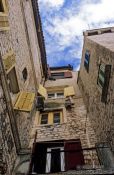 Travel photography:Houses in Sibenik, Croatia