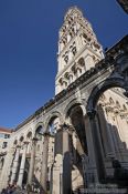 Travel photography:Diocletian`s Palace in Split, Croatia