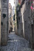 Travel photography:Alley in Trogir, Croatia