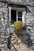 Travel photography:Detail of a Trogir house, Croatia