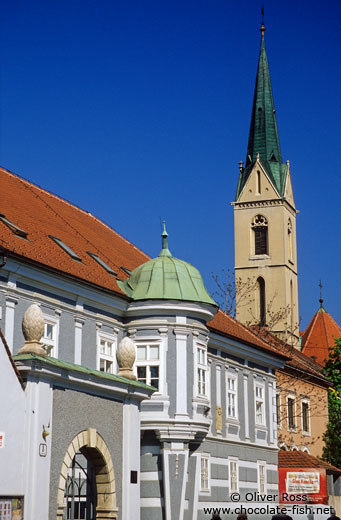 Houses on Trg Svetog Marka (Saint Mark`s square)