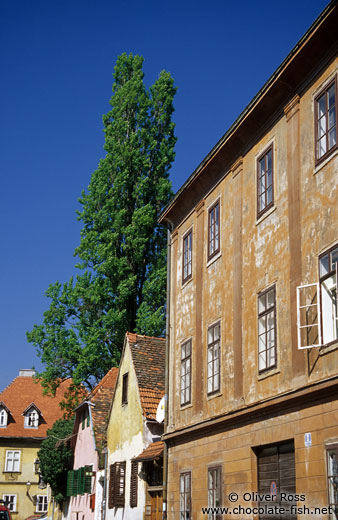 Houses close to Strossmayer Setaliste (Strossmayer Promenade)