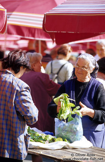 Zagreb market