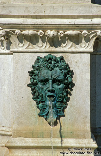 Fountain near Zagreb Cathedral
