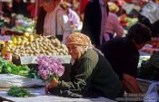 Travel photography:Zagreb market, Croatia