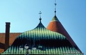 Travel photography:Roofs in Zagreb, Croatia