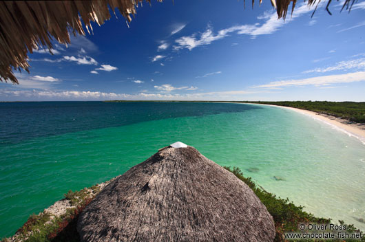 View from the resort at Cayo-las-Bruchas beach