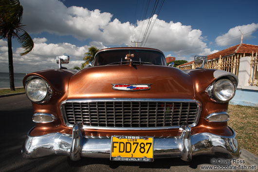 A 1955 Chevrolet in Cienfuegos