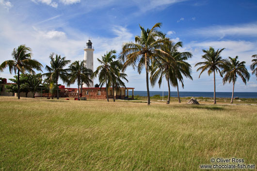 Lighthouse near Rancho Luna, south of Cienfuegos