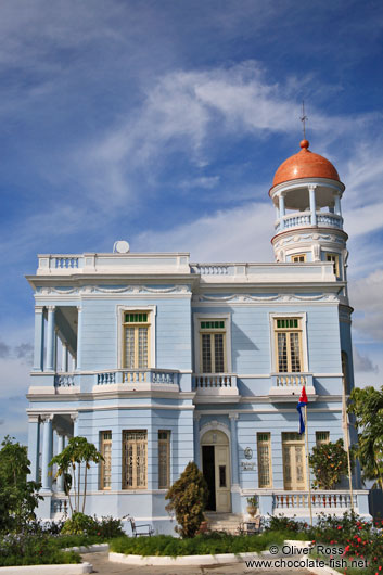 The Hotel Palacio Azul in Cienfuegos