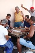 Travel photography:Playing domino in Cienfuegos, Cuba