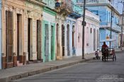 Travel photography:Cienfuegos street, Cuba