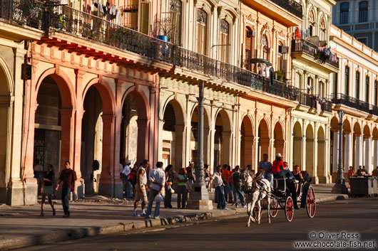 Houses near the Capitolio