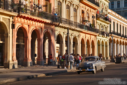 Houses near the Capitolio