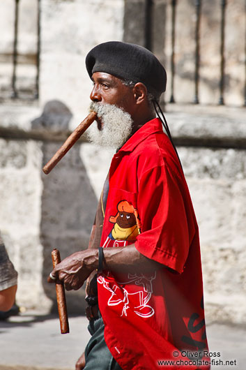 Cigar man in Havana