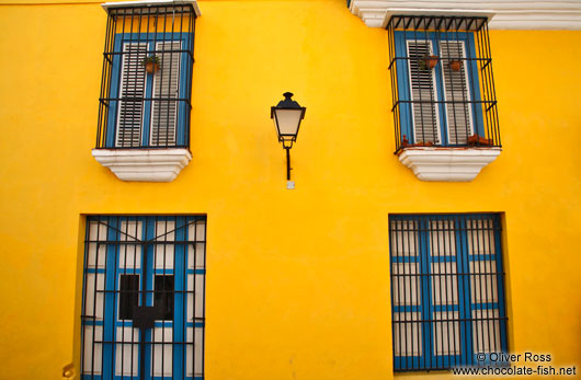 Facade in Havana Vieja