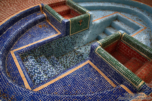 Baptistry at the orthodox monastery in Havana