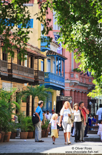 Houses in Havana Vieja