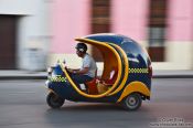 Travel photography:Havana coco-taxi, Cuba