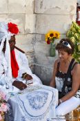 Travel photography:Havana fortune teller, Cuba