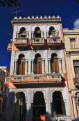 Travel photography:House along the Prado, Cuba