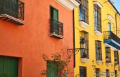 Travel photography:Houses in Havana Vieja, Cuba