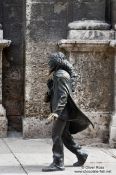 Travel photography:Havana statue at Plaza San Francisco, Cuba