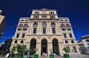 Travel photography:Havana Lonja del Comercio, Cuba